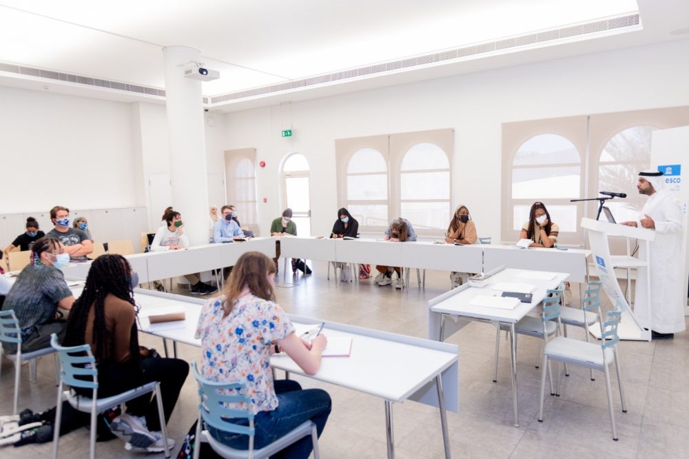 The Arab Regional Centre for World Heritage welcomes students from Carleton College