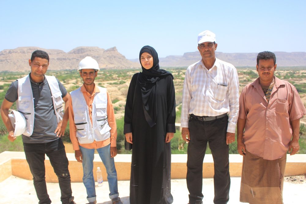 ARC-WH conducts mission to Old Walled City of Shibam to supervise the implementation of its ALIPH project partnerships