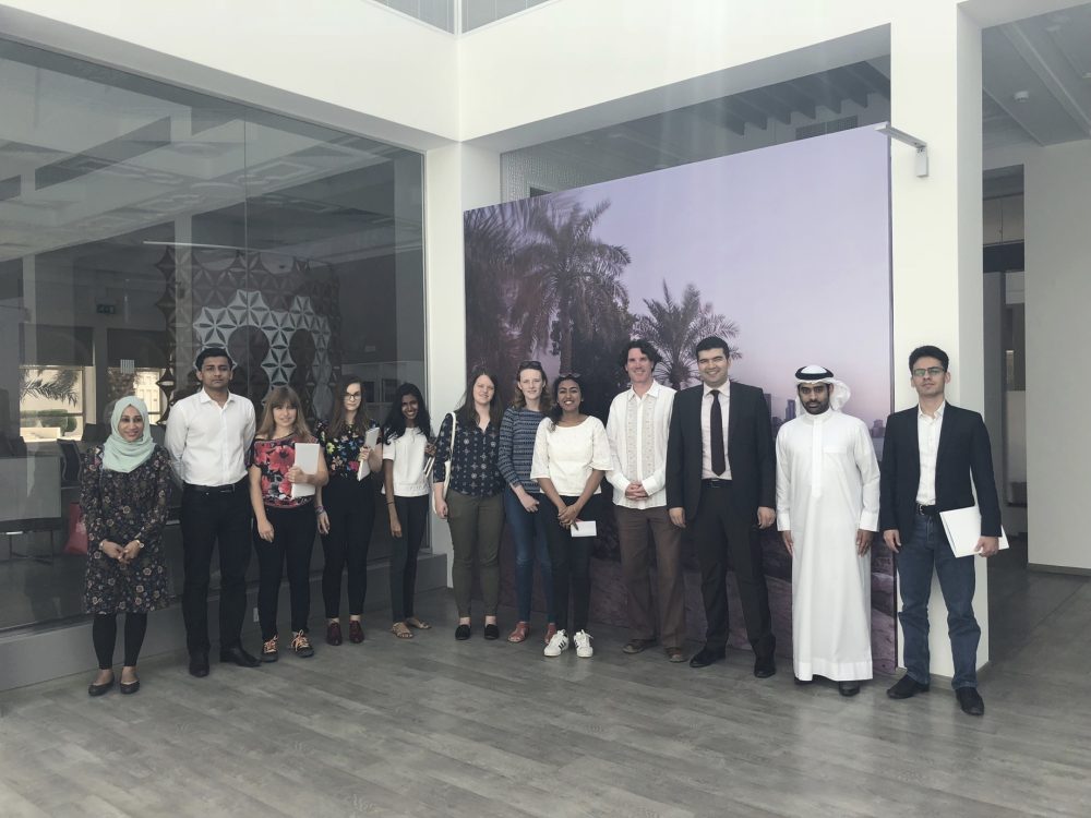 Students from NYU Abu Dhabi visit ARC-WH