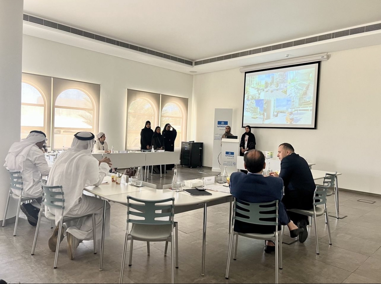 The Arab Regional Centre for World Heritage hosts students from the Architecture Department at the University of Bahrain